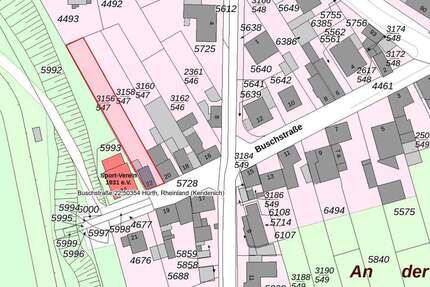 Grundstück zu verkaufen in Hürth 330.000,00 € 606 m²